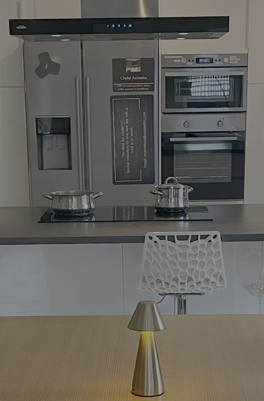 Luxury master bedroom with mountain views at Chalet AzurEstia