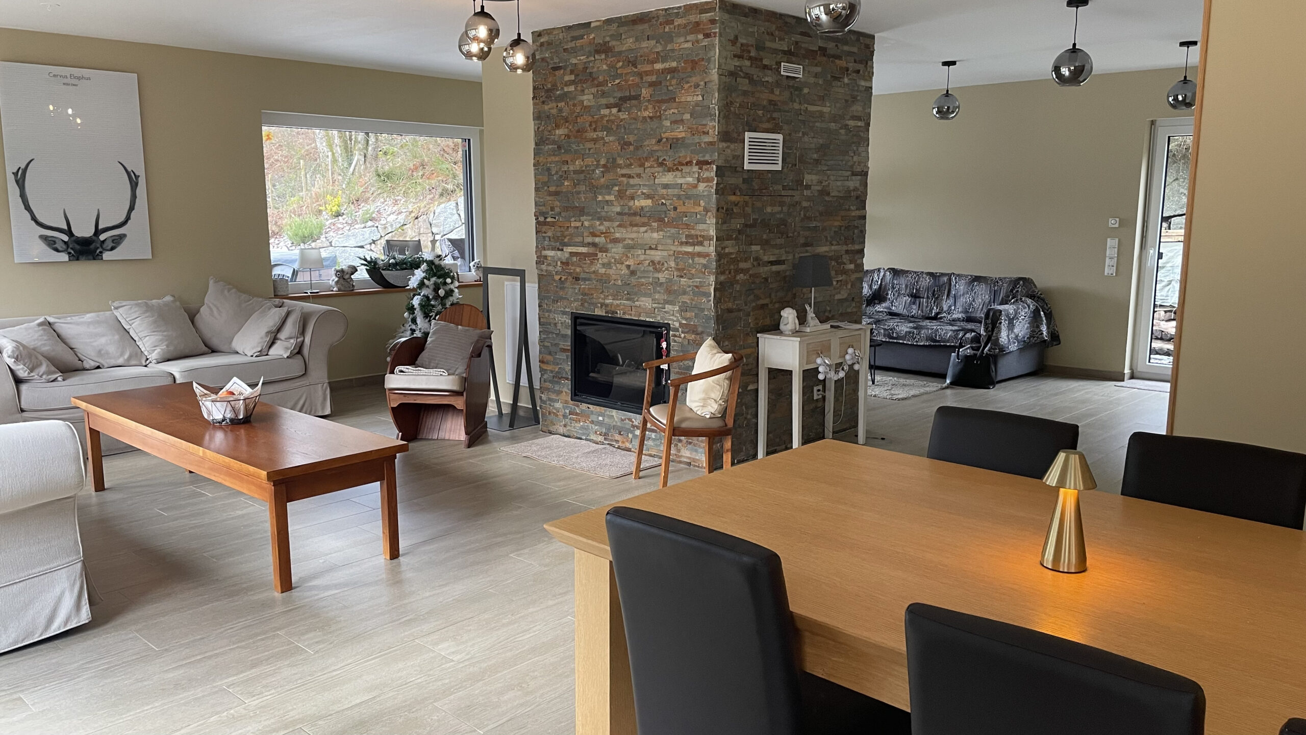 Private heated indoor swimming pool and wellness area