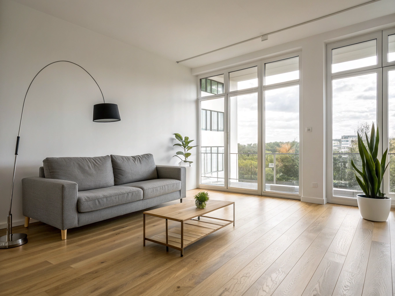 Empty Room Before Staging