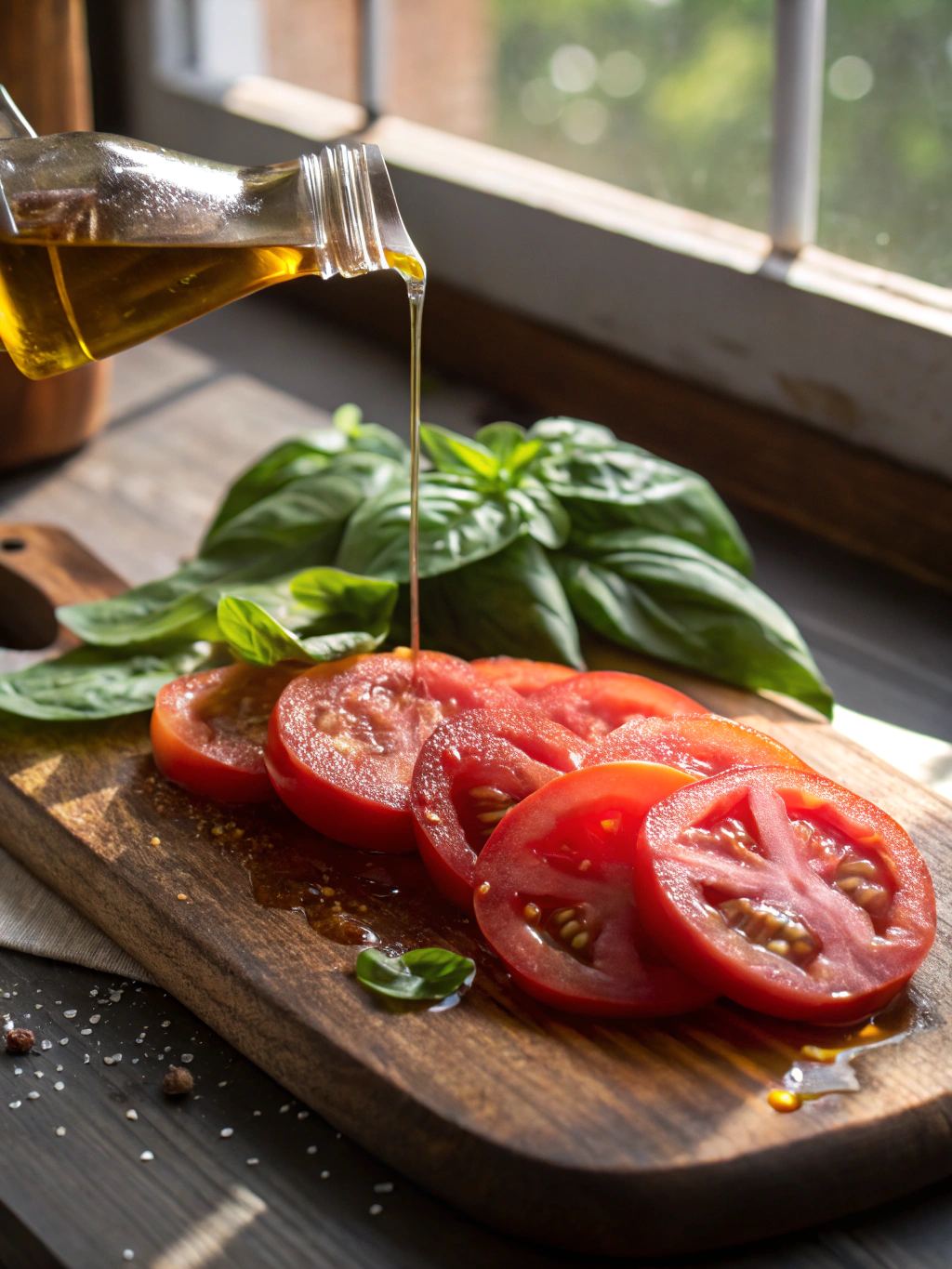 Fresh Ingredients on Italian Marble